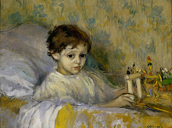 Étude d’un enfant malade, vers 1903, Ricard Canals