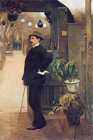 Portrait de Miguel Utrillo, Paris, 1890-1891, Santiago Rusiñol