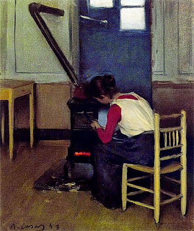 Hiver, 1893, Ramon Casas
