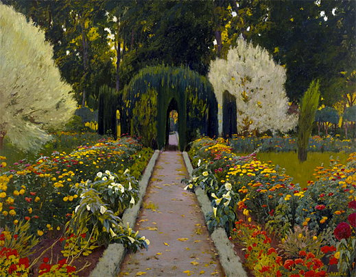 Jardin de Aranjuez, 1907, Santiago Rusiñol