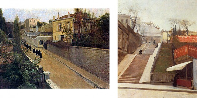 Montmartre, Montée au Sacré Cœur, 1891, Santiago Rusiñol