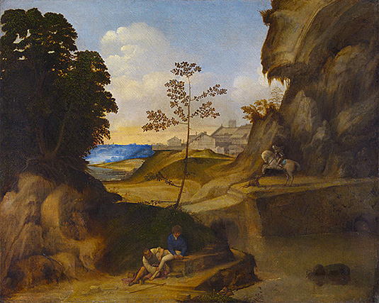 Il Tramonto, vers 1502-1505, Giorgione