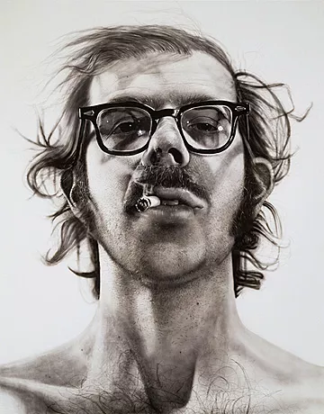 Self-Portrait, 1967-1968, Chuck Close