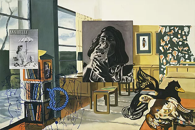 Drink, 1996, David Salle