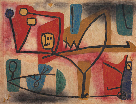 Exubérance, 1939, Paul Klee