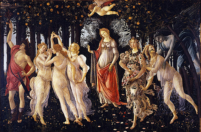 Sandro Botticelli, Alegoría de la primavera