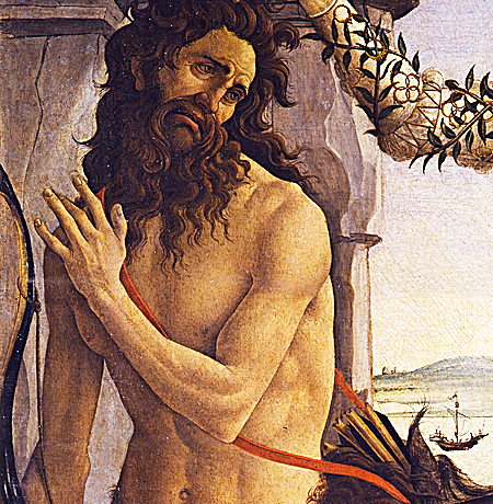 Botticelli, Pallas y el Centauro