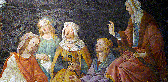 Sandro Botticelli, Venus y las siete artes liberales
