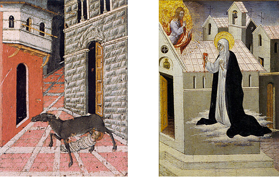 Giovanni di Paolo, panneaux, 1450