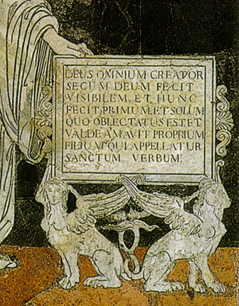Hermes Trimegisto, 1488, Giovanni di Stefano, detalle