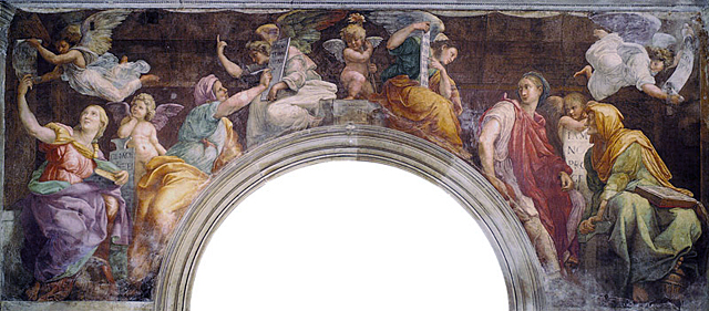 Sibylles et anges, 1514, Raphaël