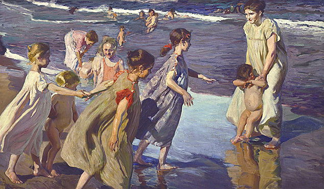 Verano, 1904, Joaquin Sorolla, La Habana, Museo de Bellas Artes