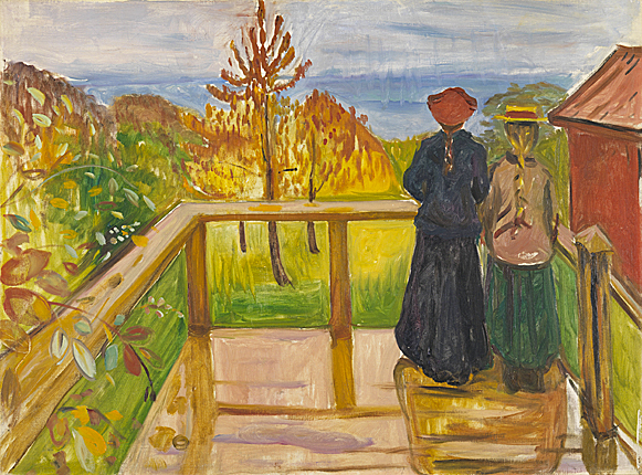 La lluvia, 1902, Edvard Munch, Oslo, Nasjonaltmuseet