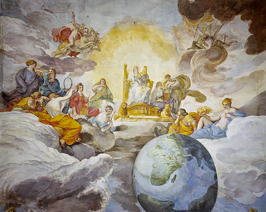 Triomphe de la divine sagesse, 1629-30, Andrea Sacchi
