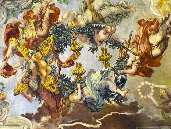 Triunfo de la divina providencia, 1633-39, Pietro da Cortona