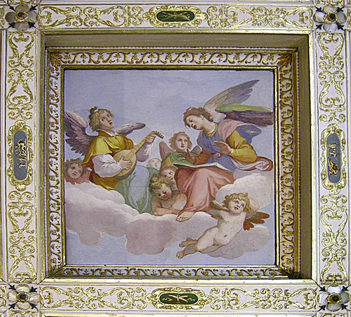 Ángeles músicos, 1622-23, Michelangelo Cinganelli