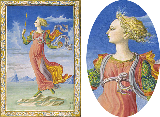 Alegoría de Roma, c. 1447, Francesco di Stefano, llamado Pesellino