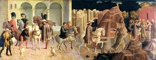 Historia de Griselda, 1450, Pesellino