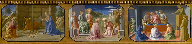Predela del Retablo del noviciado de Santa Croce, 1445-1450, Pesellino