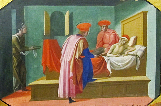 San Cosme y san Damián, 1445-50, Francesco di Stefano, Pesellino