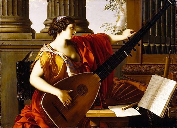 Alegoría de la Música, 1649, Laurent de La Hyre