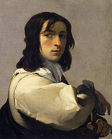 Jeune homme à l’épée, 1640, Eustache Le Sueur