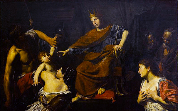 Le Jugement de Salomon, 1628-1630, Valentin de Boulogne