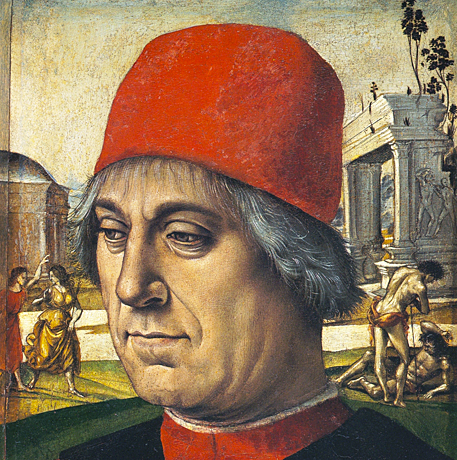 Retrato de hombre viejo, c. 1492, Luca Signorelli