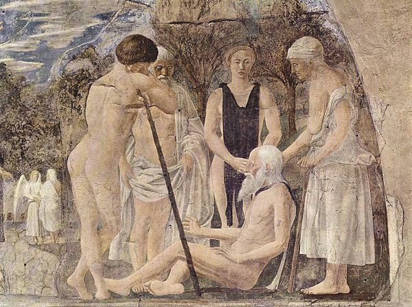 Historia de los Adamitas, 1452-1466, Piero della Francesca