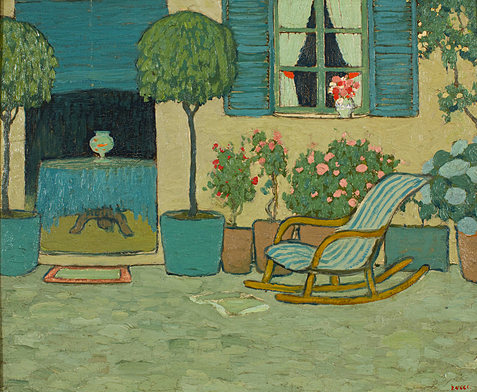 La chaise à bascule, 1910-1925, Pere Torné Esquius, Barcelone, Barcelone, Musée National d’Art de Catalogne (MNAC)