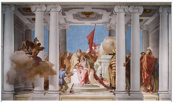 El sacrificio de Ifigenia, 1757 Giambattista Tiepolo