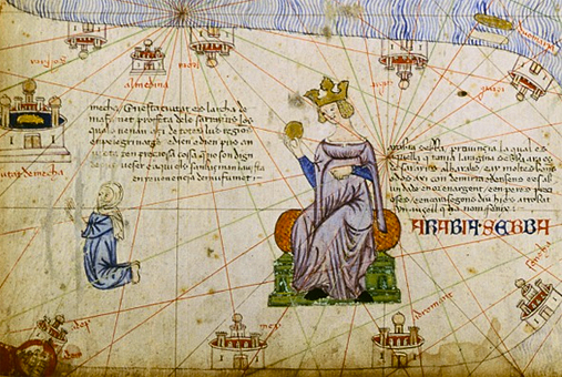 Atlas catalán, 1375, Anónimo mallorquín