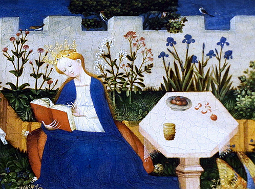 Le Jardin du Paradis, vers 1410, détail 