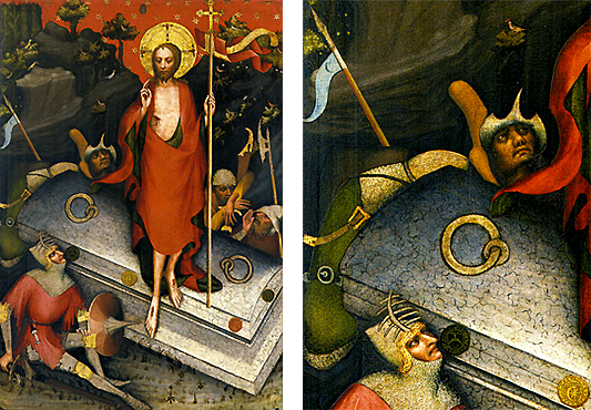 La Résurrection du Christ, vers 1380, Maître de Trebon