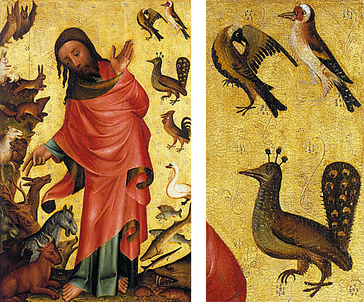 La Création des animaux, 1379-1383, Maître Bertram
