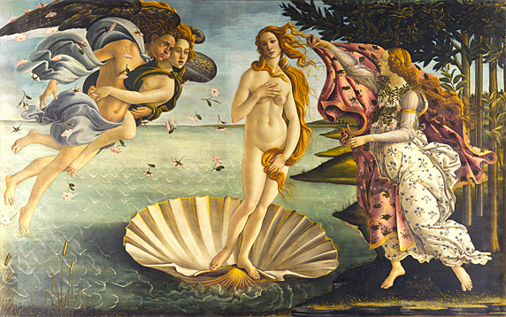 Naissance de Vénus, Sandro Botticelli