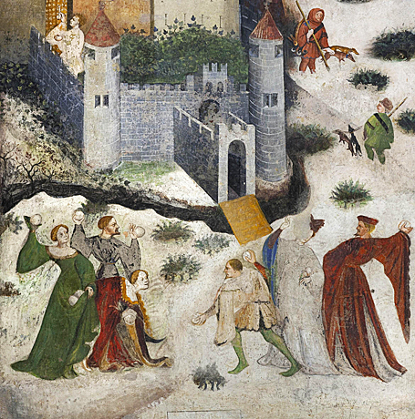 Mois de Janvier, vers 1400, Château du Buonconsiglio