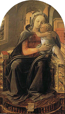 Madonna de Corneto Tarquinia, 1437, Filippo Lippi