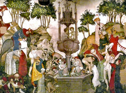 La Fontaine de jouvence, vers 1420, Giacomo Jaquerio