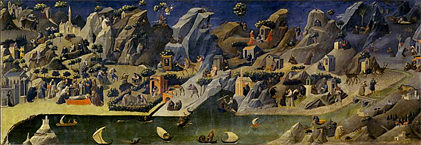 Thébaïde, vers 1410, Gherardo Starnina