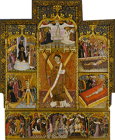 Retable de saint Vincent, vers 1400-1452, Bernat Martorell