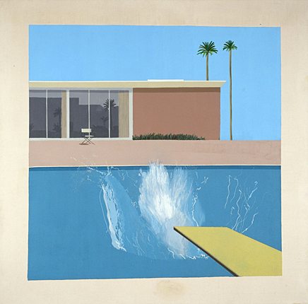 A Bigger Splash, 1967 David Hockney, Londres, Tate Britain)