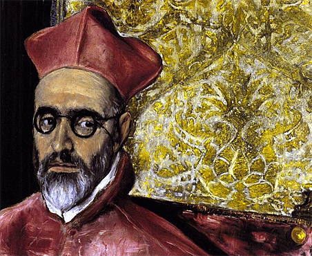 Portrait du cardinal Guevara, vers 1600, le Greco