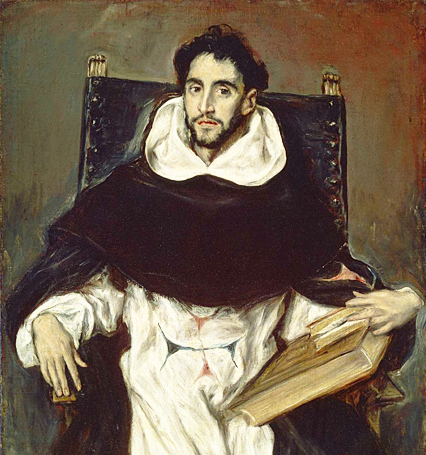 Fray Hortensio Félix Paravicino, 1609, El Greco