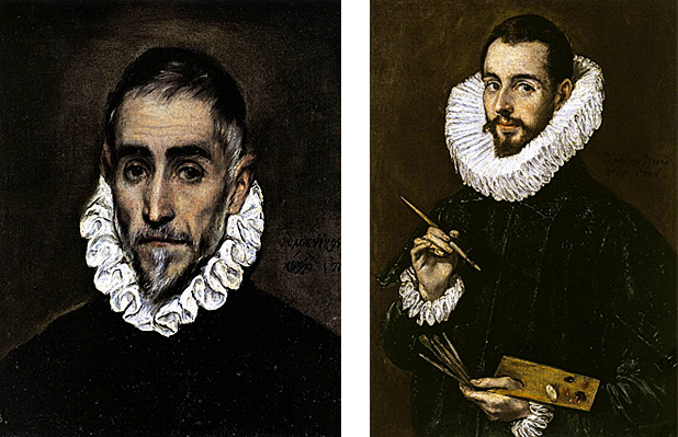 Portrait d’homme âgé ; Portrait du fils de l’artiste, le Greco