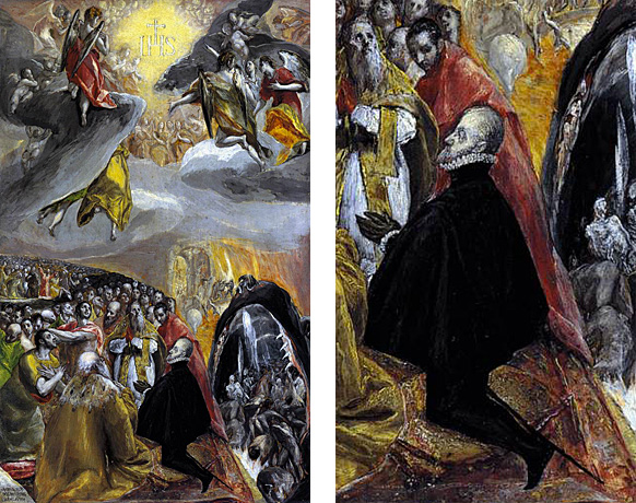 Le Songe de Philippe II ou Allégorie de la Sainte Ligue, 1576-79, le Greco, Madrid, Monastère du Escorial