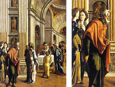 Presentación de Jésus, 1524-1526, Jan van Scorel