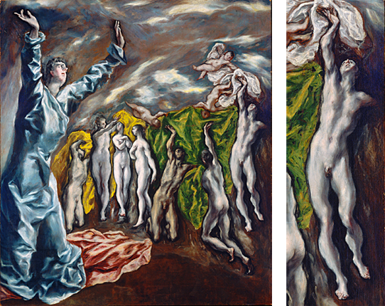 Apertura del Quinto Sello, El Greco