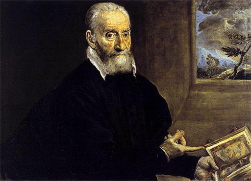 Portrait de Giulio Clovio, vers 1570, le Greco