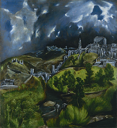 Vue de Tolède, vers 1604-1614, le Greco